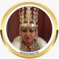 Queen Shebah III / Vice-President of the Arab-African Council for Integration & Development-AACID/ Imperial Head of the African Kingdoms Federation